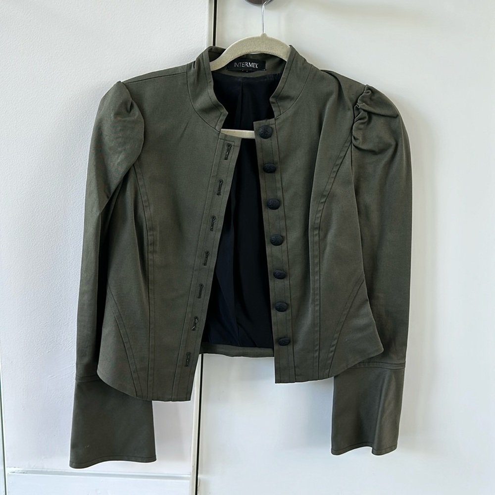 Intermix Olive “army” Jacket